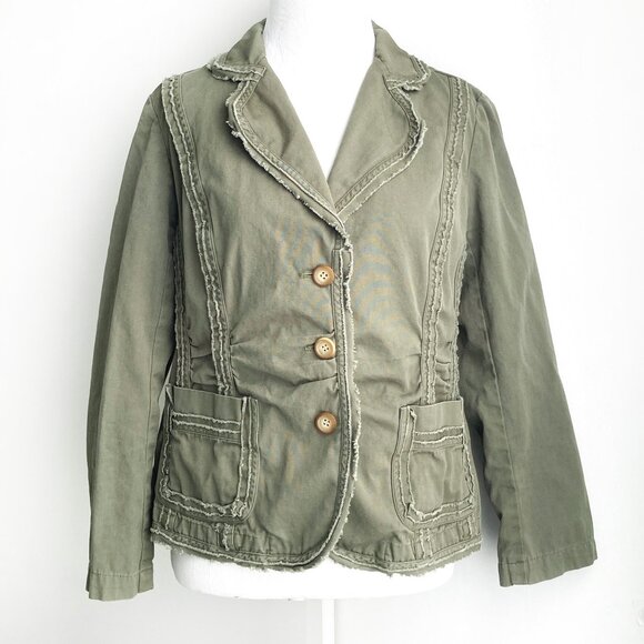 Sundance Blazer Jacket with Raw Edges - Picture 1 of 10